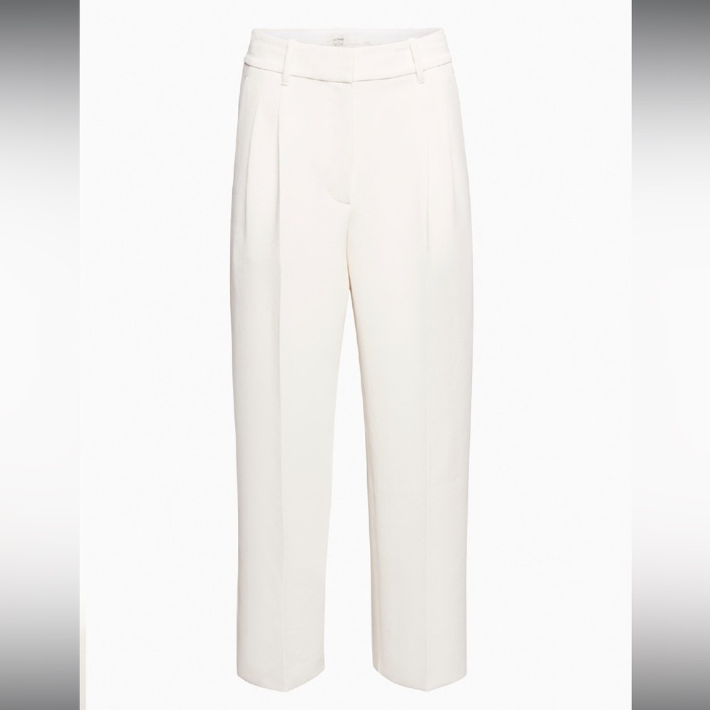 Wilfred Effortless Cropped Pant in Light Birch size 12